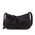 Saint Laurent Black Econyl Nylon Le 5 A 7 Hobo