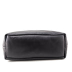 Saint Laurent Black Lambskin Wide Puffer Tote Black