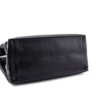 Saint Laurent Black Smooth Calfskin Rive Gauche N/S Tote