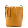 Saint Laurent Tan Calfskin Small Suzanne Hobo
