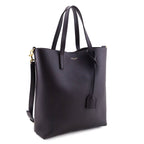Saint Laurent Burgundy Calfskin Toy Shopping Tote