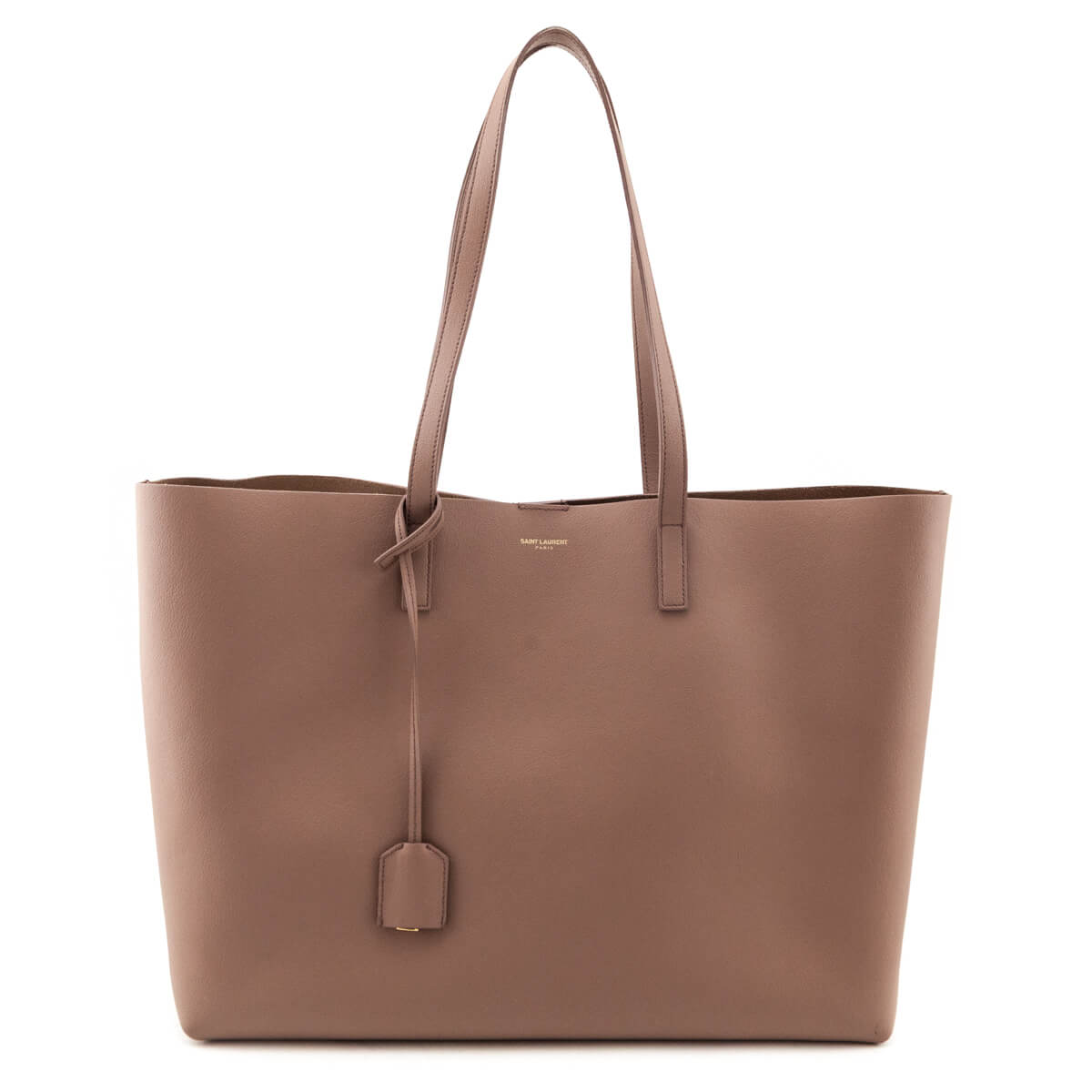 Saint Laurent Fard Calfskin Large Shopping Tote E/W