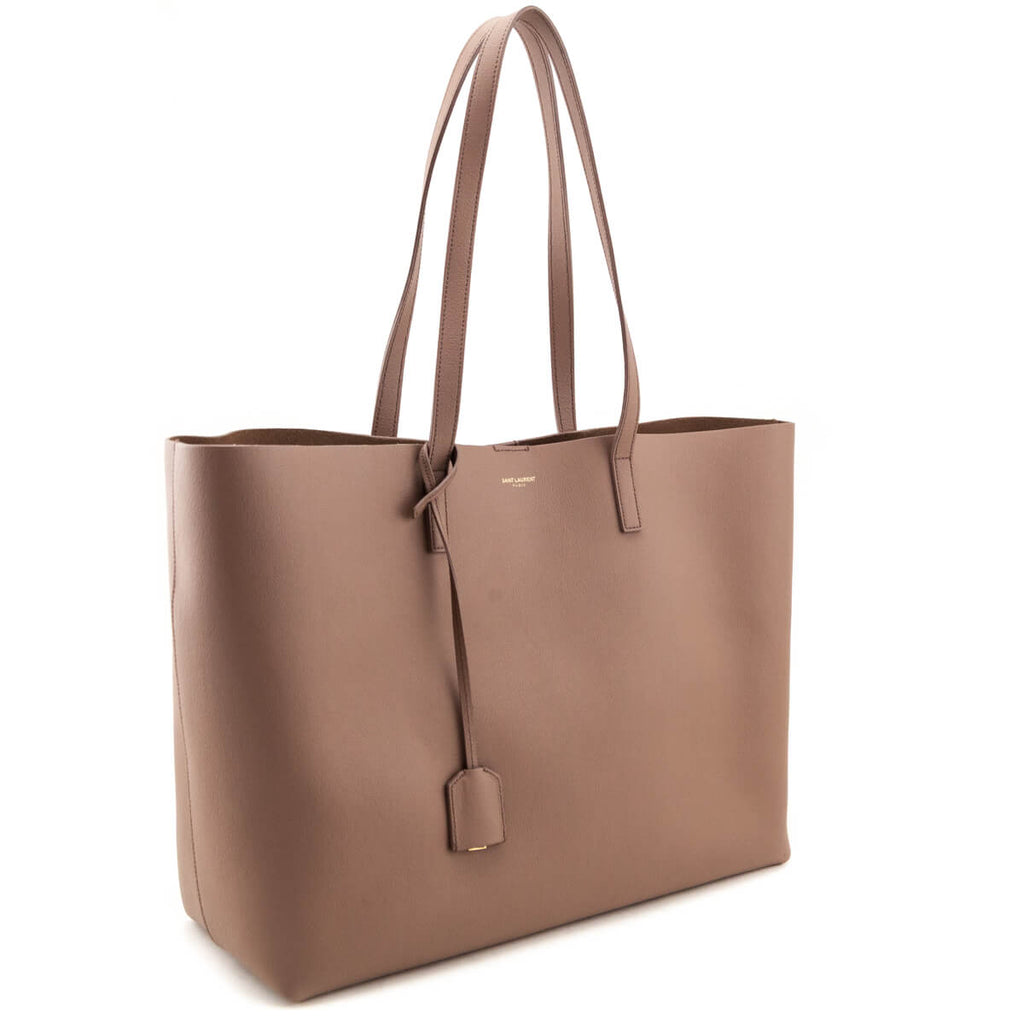 Saint Laurent Fard Calfskin Large Shopping Tote E/W