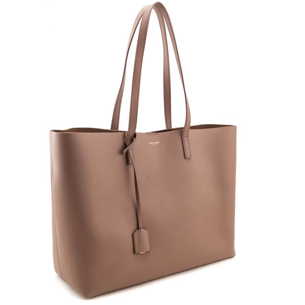 Saint Laurent Fard Calfskin Large Shopping Tote E/W