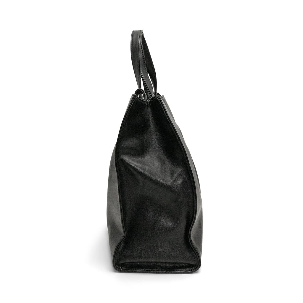 Telfar Black 'Medium Shopping Tote' Bag