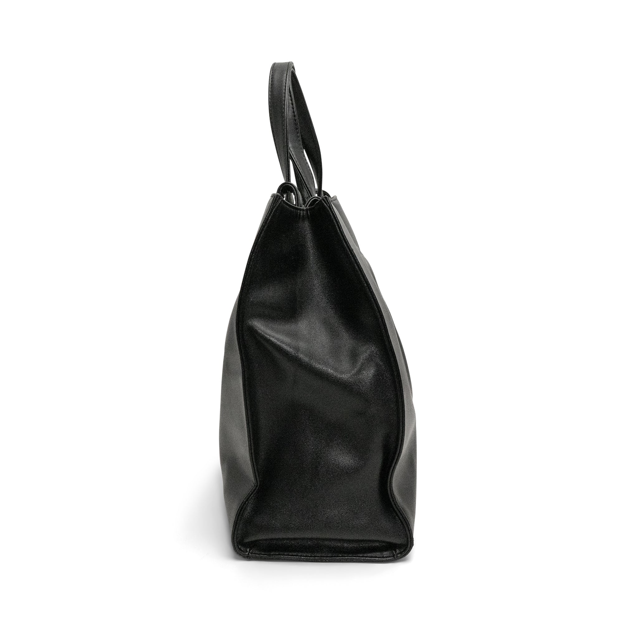 Telfar Black 'Medium Shopping Tote' Bag