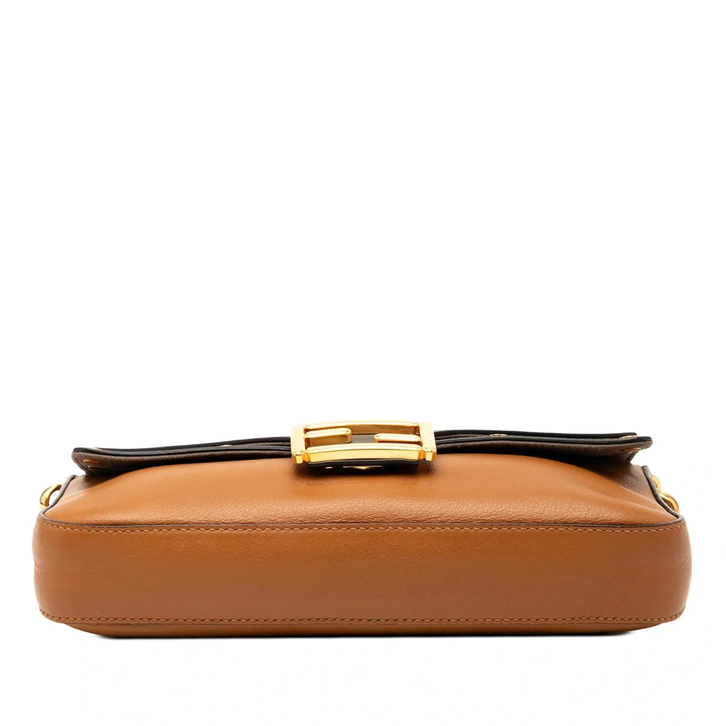 Fendi Vitello Grace Baguette Crossbody