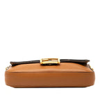 Fendi Vitello Grace Baguette Crossbody