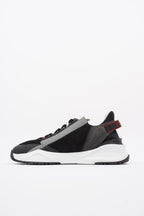 Fendi Flow Black / White / Red Suede EU 42.5 UK 8.5