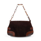 Valentino Suede Shoulder Bag