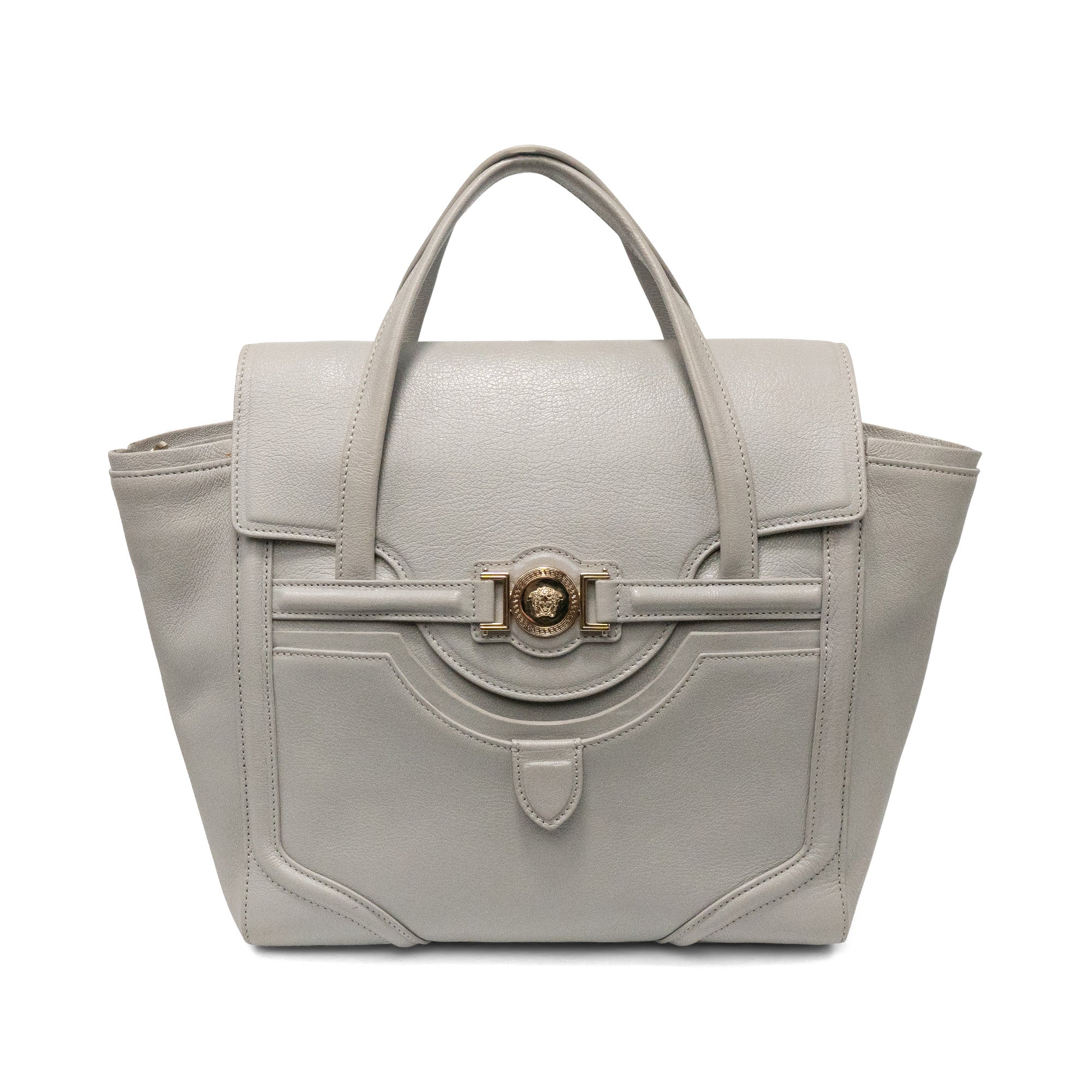 Versace ‘Medusa Flap’ Tote