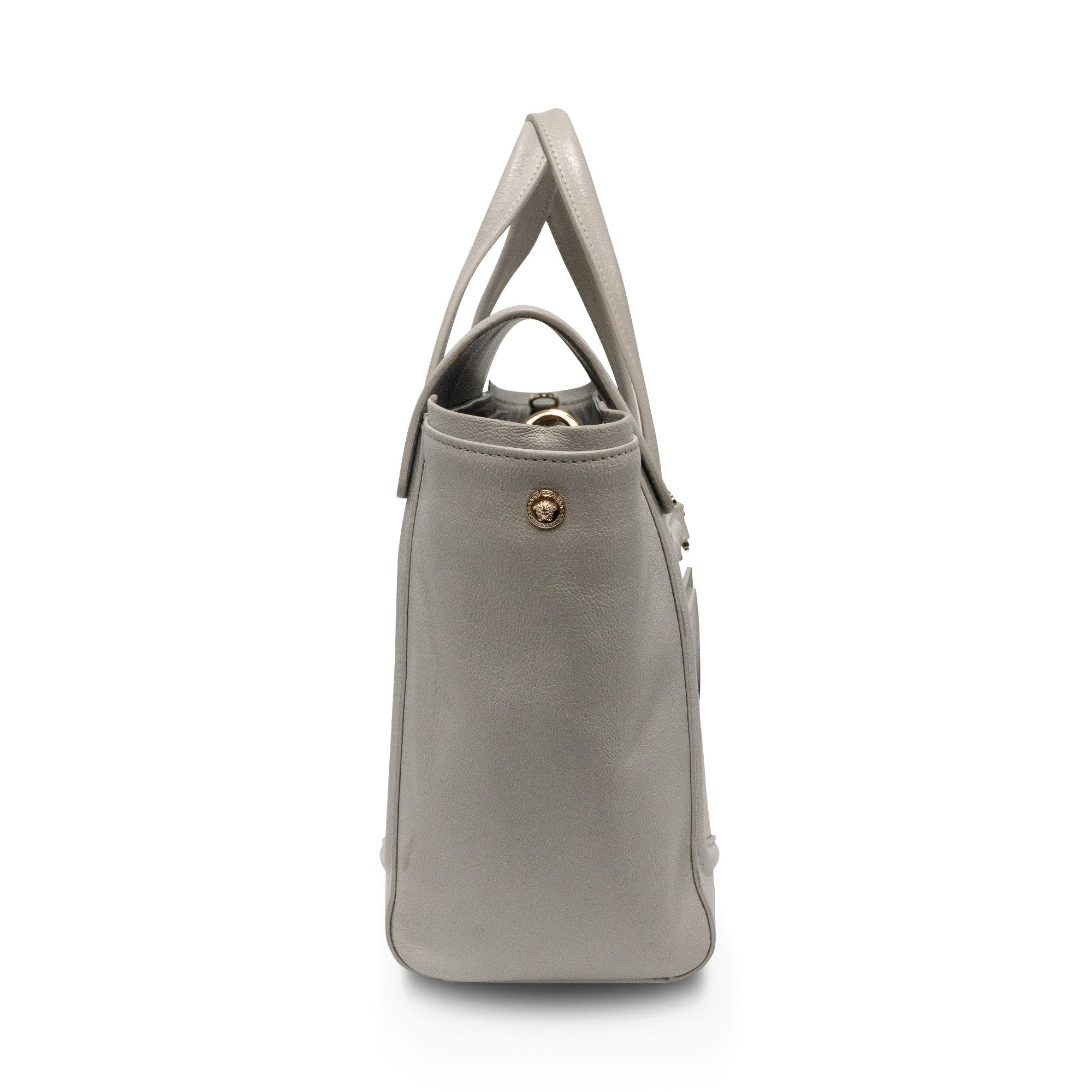 Versace ‘Medusa Flap’ Tote