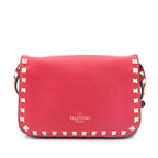 Valentino Tri-Color Vitello Mini Rockstud Flip Lock Crossbody Bag