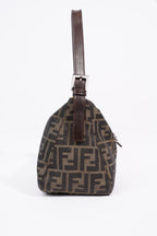 Fendi Mamma Baguette Brown Zucca Canvas