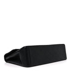 Lambskin Quilted XL Jumbo Single Flap Black