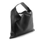 Silky Calfskin Large Hop Black