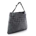 Suede Intrecciato Medium Dustbag Cloudy Indigo