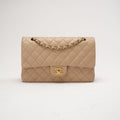 Chanel Timeless Medium Double Flap Lamb Beige 2011