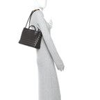 Nappa Intrecciato Small Andiamo Shoulder Bag Fondant