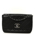 Caviar Quilted Jumbo Single Flap Black