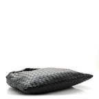 Calfskin Intrecciato Small Hop Black