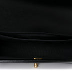 Caviar Quilted Medium Boy Flap Black