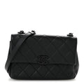 Caviar Quilted My Everything Flap Black