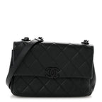 Caviar Quilted My Everything Flap Black