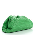 Nappa Maxi Intrecciato The Pouch Oversized Clutch Parakeet