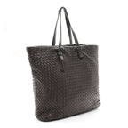 Nappa Intrecciato Large Tote Ebano