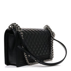 Caviar Quilted New Medium Boy Flap Black