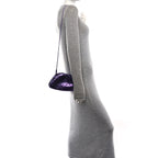 Metallic Crinkled Lambskin The Mini Pouch Viola