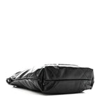 Shiny Calfskin Quilted Mini Chanel 22 So Black