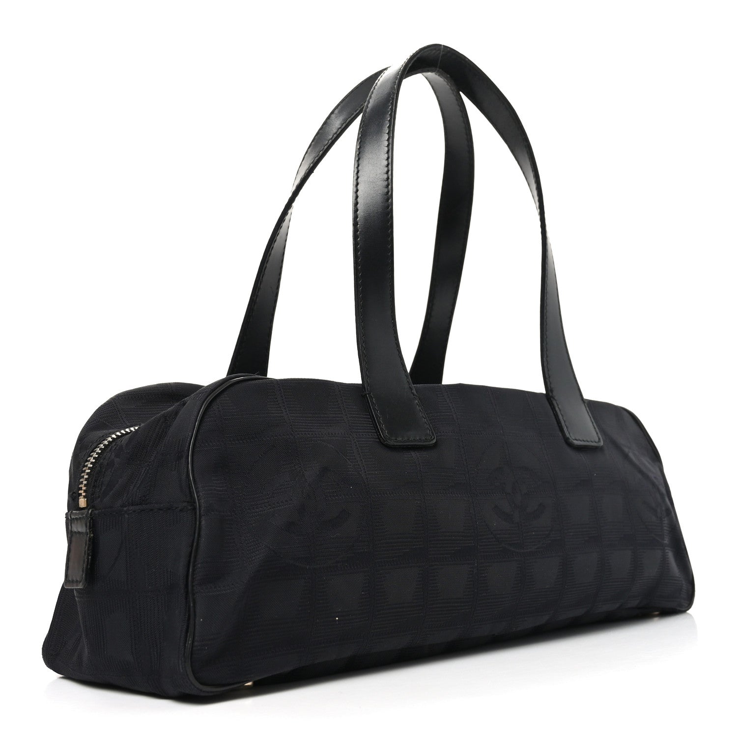 Nylon Travel Bowler Black