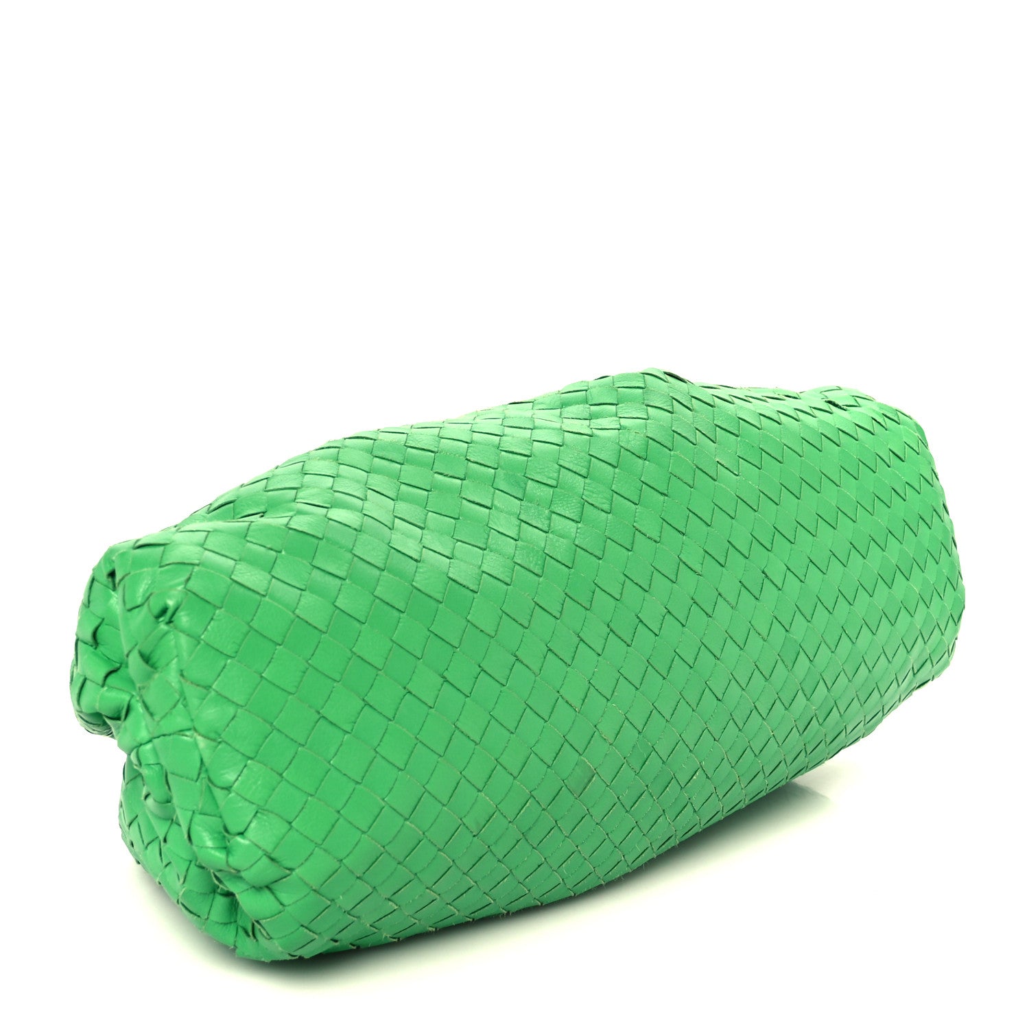 Nappa Maxi Intrecciato The Pouch Oversized Clutch Parakeet