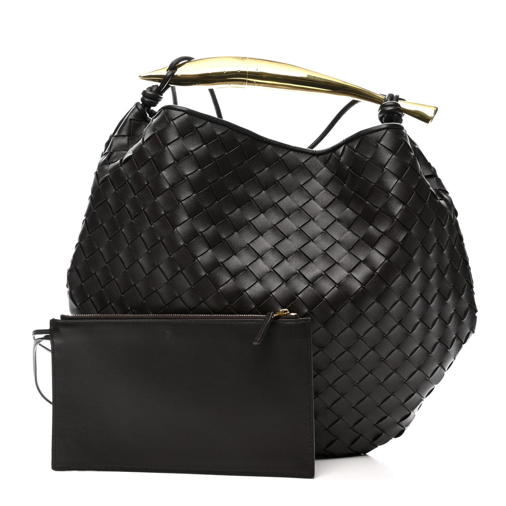 Nappa Intrecciato Medium Sardine Bag Fondant