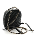 Caviar Quilted Small CC Day Backpack Black