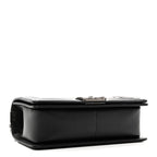 Caviar Quilted Medium Boy Flap Black