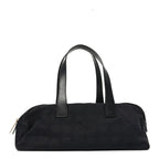 Nylon Travel Bowler Black