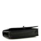 Lambskin Studded Wallet On Chain WOC Black