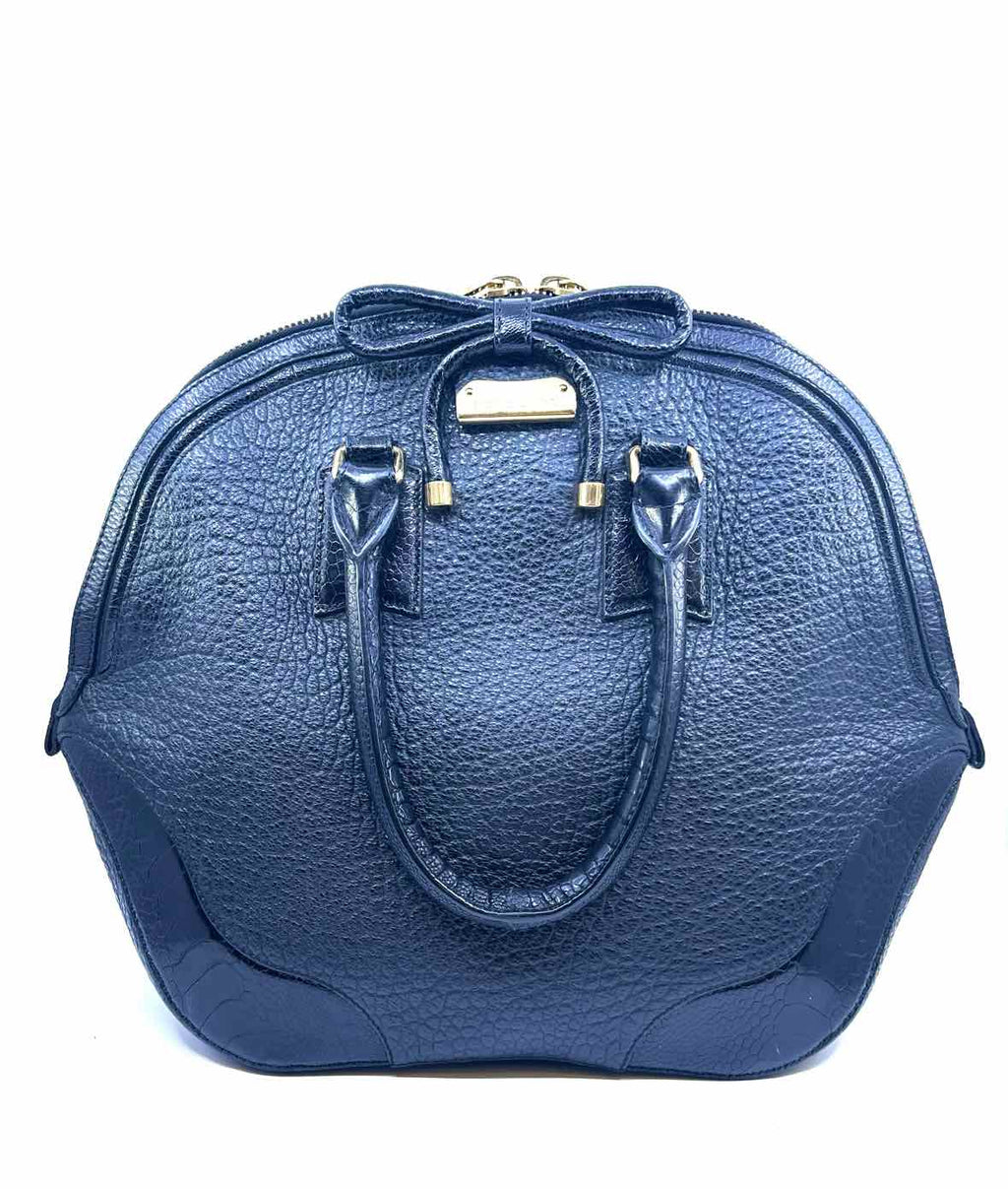 BURBERRY Black Leather Handbag