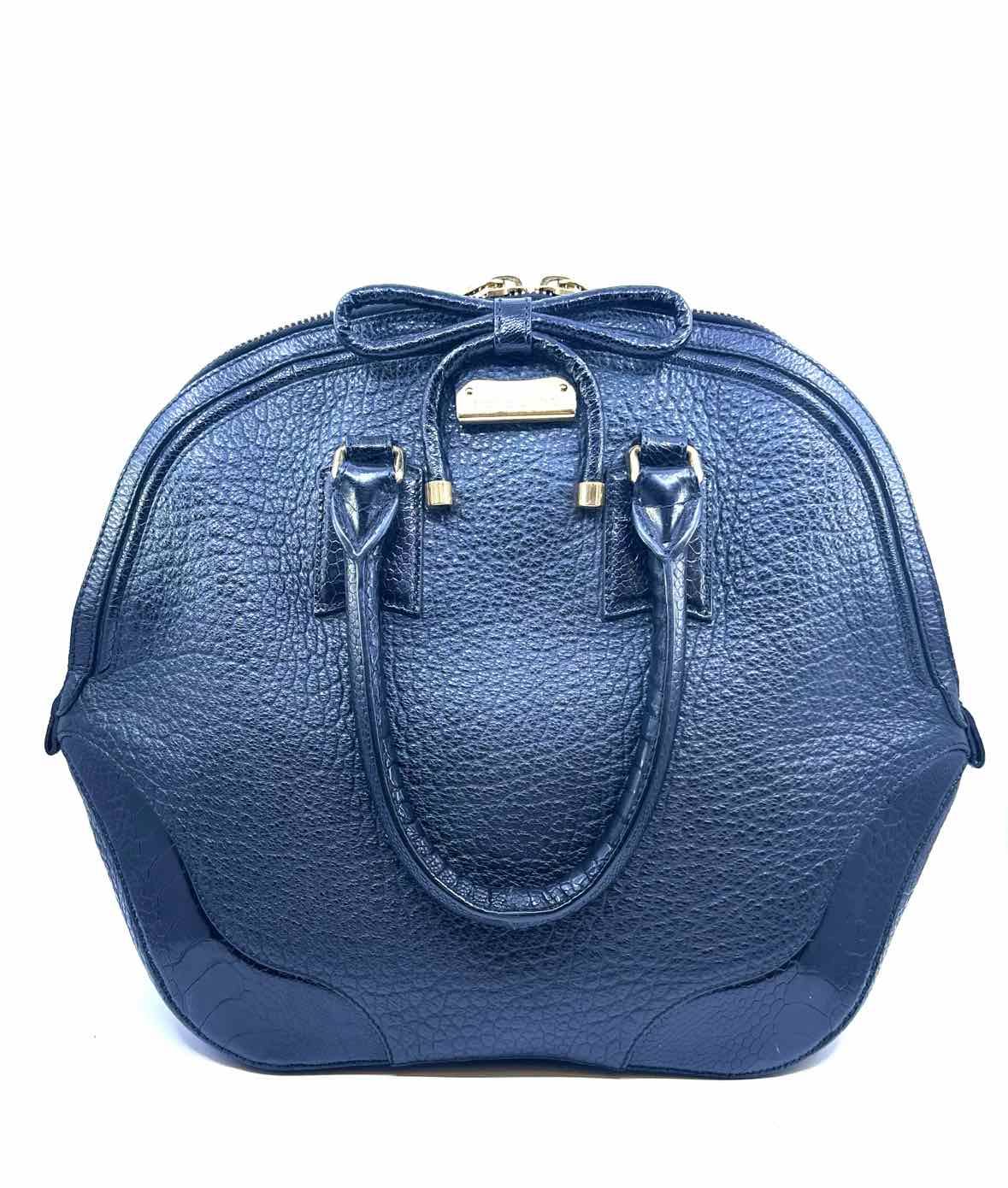 BURBERRY Black Leather Handbag