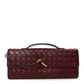 Nappa Intrecciato Long Andiamo Top Handle Clutch Barolo
