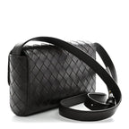 Nappa Intrecciato Mini Andiamo Crossbody Bag  Fondant