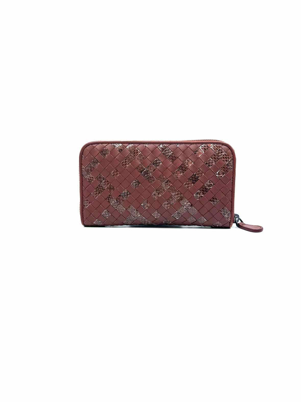 BOTTEGA VENETA Brown Leather Wallet