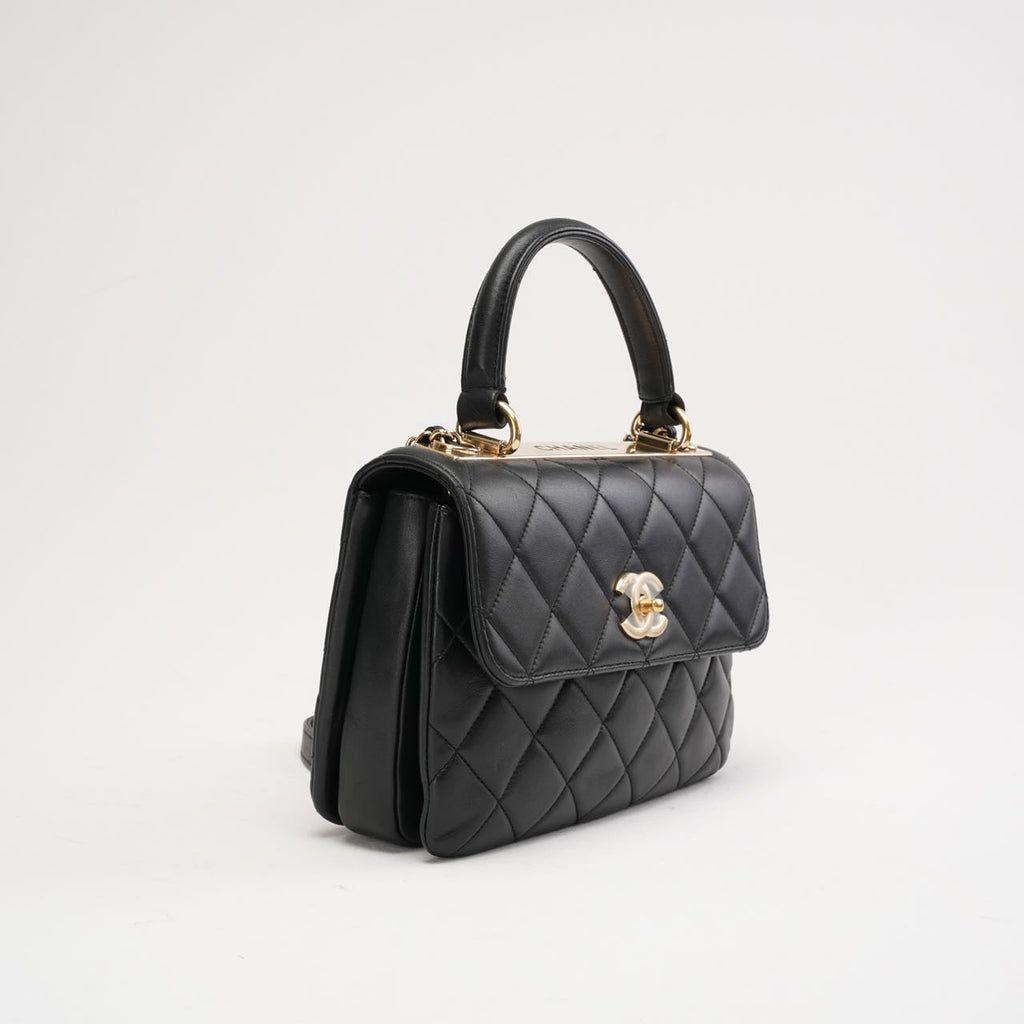 Chanel Medium Trendy CC Lamb Black 2018