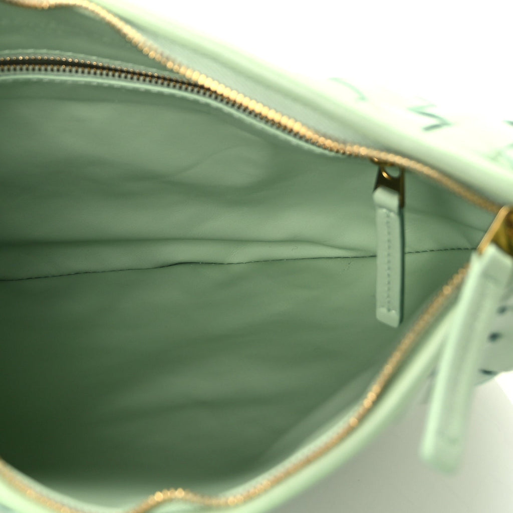 Nappa Intrecciato Medium Gemelli Fresh Mint