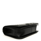 Calfskin Quilted New Medium Boy Flap Black