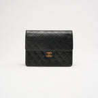Chanel Flap Bag Small Lamb Black 2002