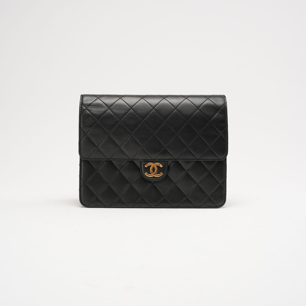 Chanel Flap Bag Small Lamb Black 2002